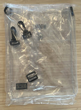 Load image into Gallery viewer, BAND-MAID "W D B M" clear unisex Shoulder Bag (Sacoche) RARE TOUR ITEM