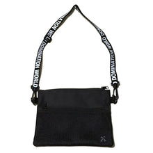 Load image into Gallery viewer, BAND-MAID WORLD DOMINATION black unisex Shoulder Bag (Sacoche) RARE TOUR ITEM
