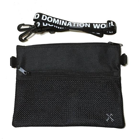 BAND-MAID WORLD DOMINATION black unisex Shoulder Bag (Sacoche) RARE TOUR ITEM