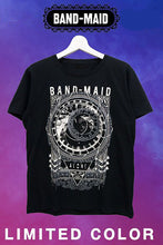 Load image into Gallery viewer, 2016 BAND-MAID Alone Tee (Docan! Design) - Black SIZE-US Small
